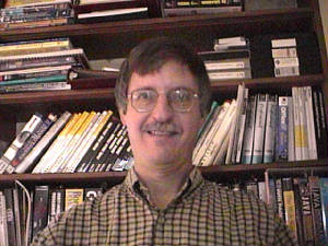 Dr. A. R. Davis in library